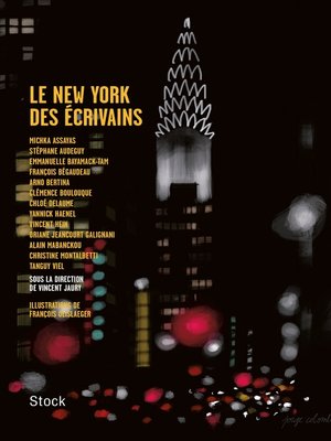 cover image of Le New York des écrivains